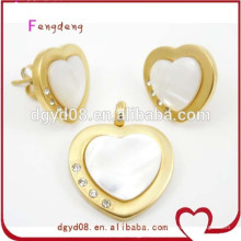 Stainless steel women set jewelry wholesale manufacturer